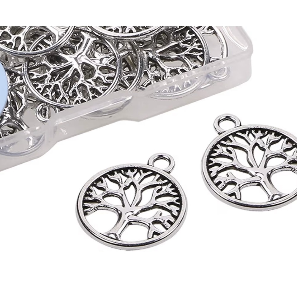 8pc Tree of Life Charms Beads Jewelry Making Accessory for DIY